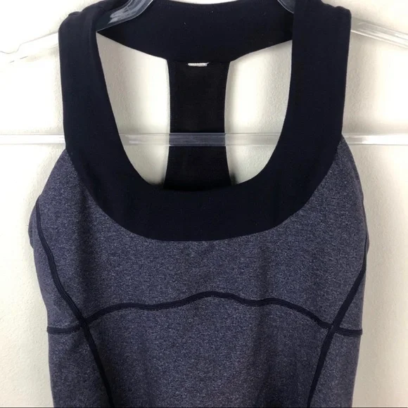 Lululemon- Scoop Neck Tank Deep Plum size: 6 - Picture 2 of 8